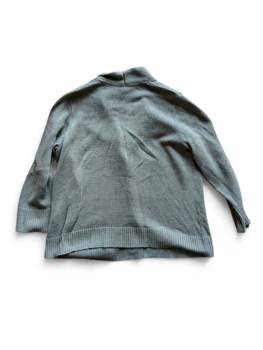 J. Jill Size Small Light Green Button-Front Women’s Cardigan Sweater - Picture 8 of 8